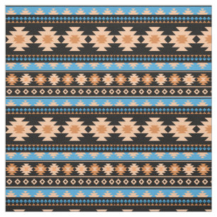 Tissu Motif coloré de l'aztèque sud-ouest