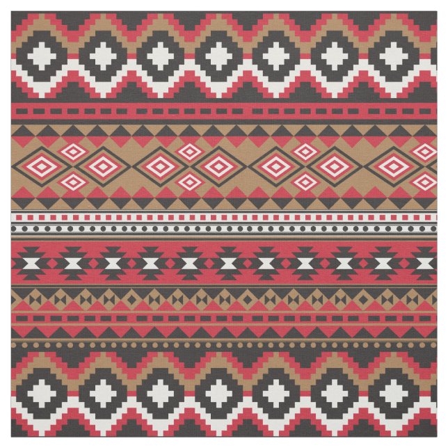 Tissu Motif coloré de l'aztèque sud-ouest (Échantillon)