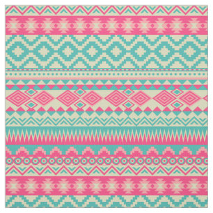 Tissu Motif coloré de l'aztèque sud-ouest