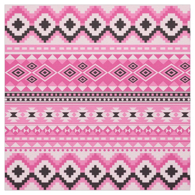 Tissu Motif coloré de l'aztèque sud-ouest (Échantillon)