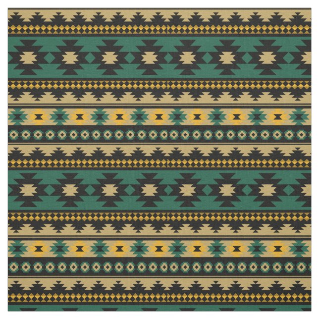 Tissu Motif coloré de l'aztèque sud-ouest (Échantillon)