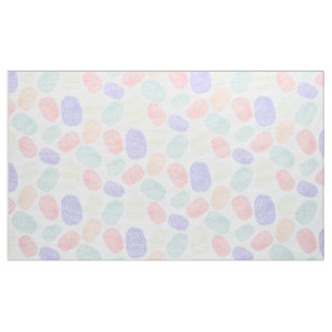 Tissu Motif coloré d'empreinte digitale