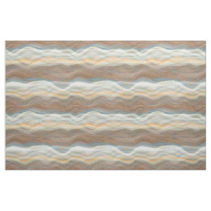 Tissu Motif Cool des vagues artistiques Abstraites rétr