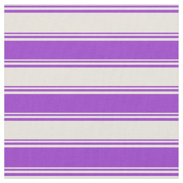 Tissu Motif couleur beige et orchidée foncée (Fermer)