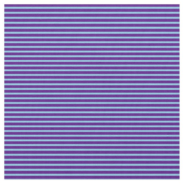 Tissu Motif couleur bleu Indigo & Sky (Fermer)