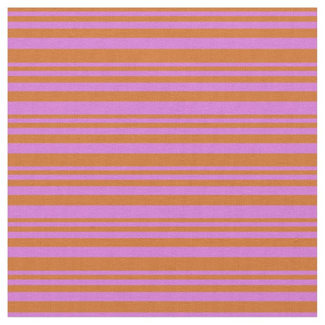 Tissu Motif couleur chocolat et orchidée (Fermer)