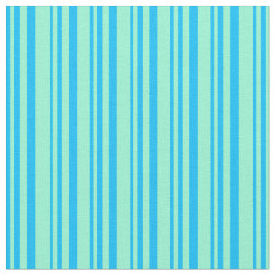Tissu Motif couleur ciel profond et Aquamarine