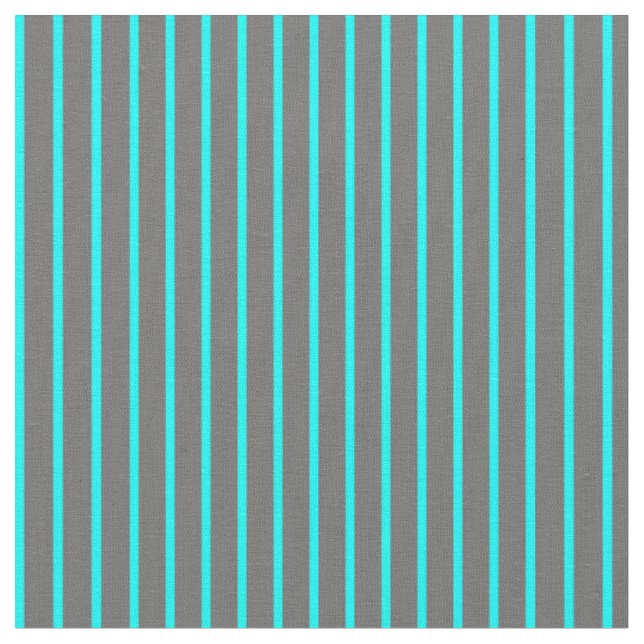 Tissu Motif couleur Dim Grey et Aqua (Fermer)