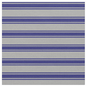 Tissu Motif couleur gris foncé et bleu nuit