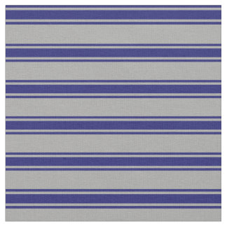 Tissu Motif couleur gris foncé et bleu nuit