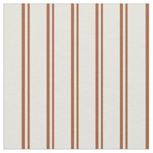 Tissu Motif couleur sienne et beige