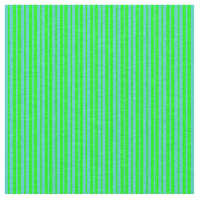 Tissu Motif couleur turquoise et citron vert (Fermer)