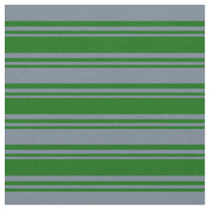 Tissu Motif couleur vert foncé et gris ardoise