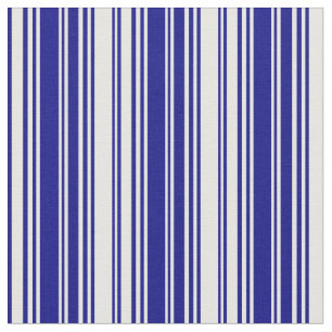 Tissu Motif Crème à la menthe et Bleu Stripes/Lignes