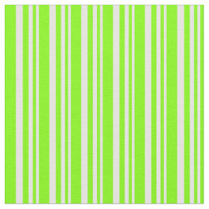 Tissu Motif Crème à la menthe et rayures de Chartreuse