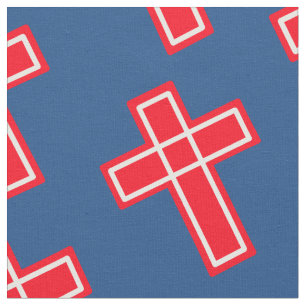 Tissu Motif croisé chrétien