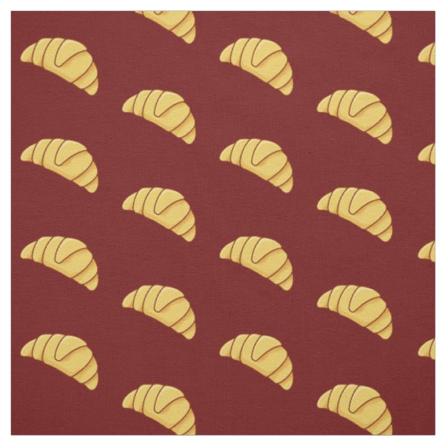 Tissu Motif Croissant (Échantillon)