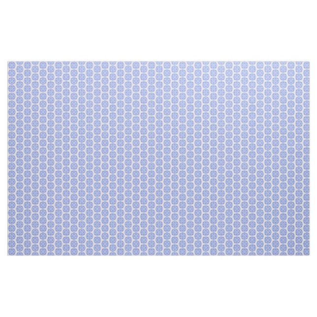 Tissu Motif Cuteout bleu (Yard)