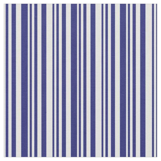 Tissu Motif Cyan clair et Bleu de minuit (Fermer)