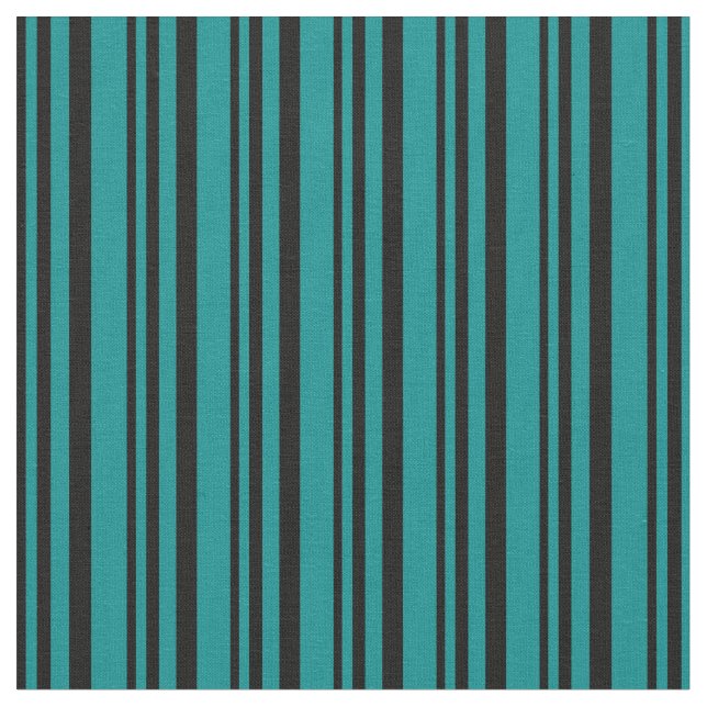 Tissu Motif Cyan noir et foncé (Fermer)