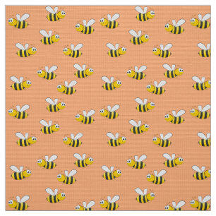 Tissu Motif d'abeilles