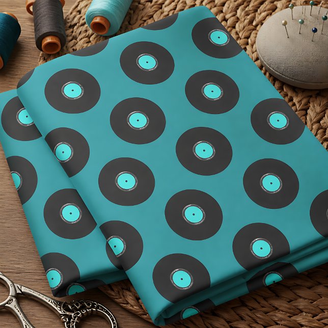 Tissu Motif d'album record (Créateur téléchargé)