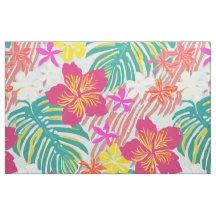 Motif d'aloha tropical moderne