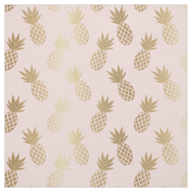 Tissu Motif d'ananas (Échantillon)