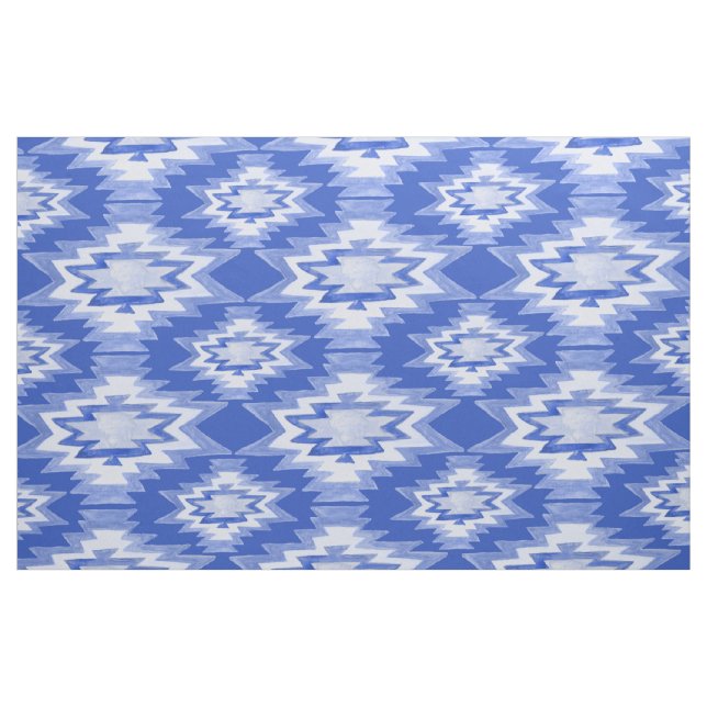 Tissu Motif d'aquarelle géométrique Boho (Fat Quarter)