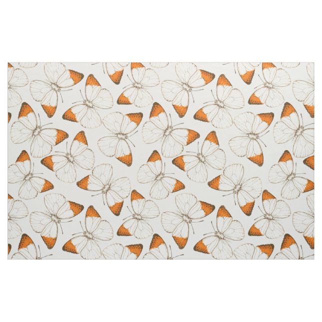 Tissu Motif d'aquarelle papillons (Fat Quarter)