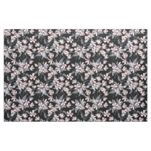 Tissu Motif d'aquarelle rose et gris