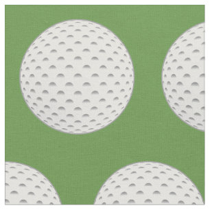 Tissu Motif de balle de golf