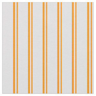 Tissu Motif de bandes couleur orange foncé et lavande