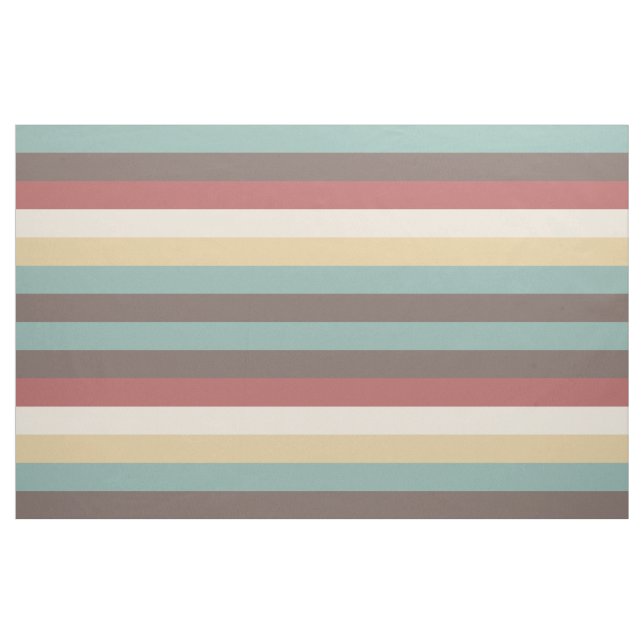 Tissu Motif de bandes de couleur sud-ouest (Fat Quarter)