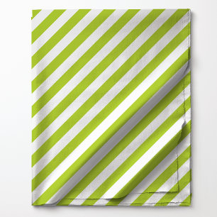Tissu Motif de bandes diagonales vert brillant