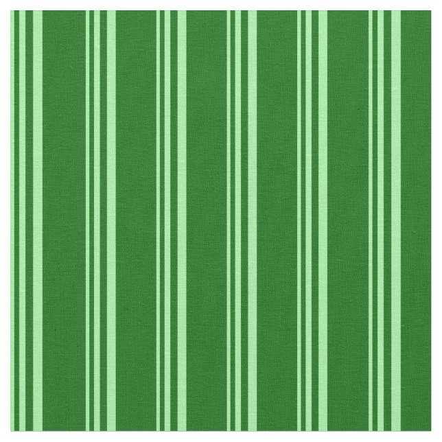 Tissu Motif de bandes vert et vert foncé (Fermer)