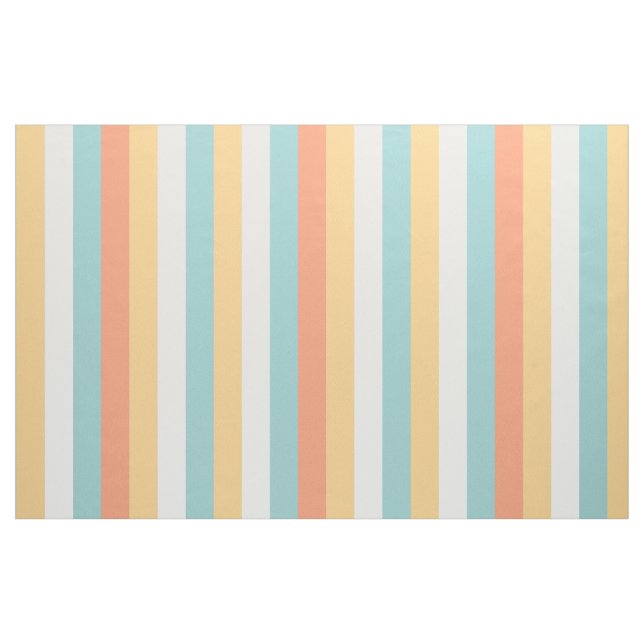 Tissu Motif de bandes verticales couleur été (Fat Quarter)