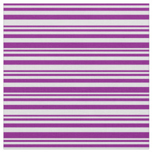 Tissu Motif de bandes violet et lavande