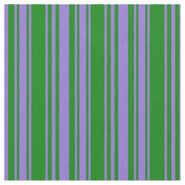 Tissu Motif de bandes violettes et vertes (Fermer)