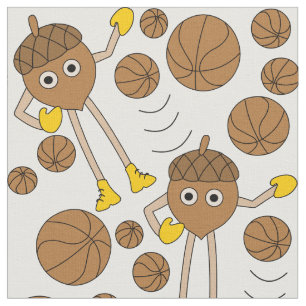 Tissu Motif de basket-ball