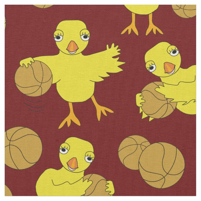 Tissu Motif de basket-ball (Fermer)