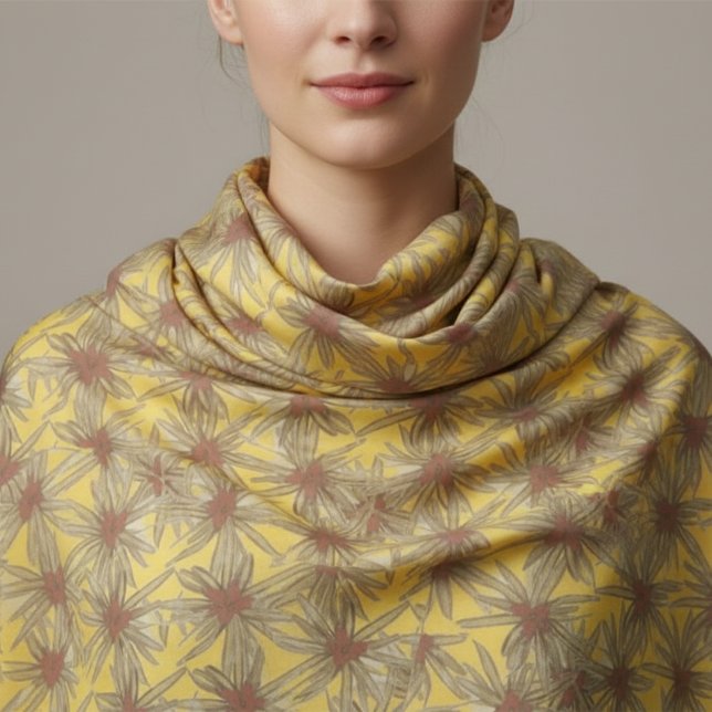 Tissu Motif de broméliades exotiques (Créateur téléchargé)