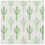Tissu Motif de cactus d&#39;aquarelle
