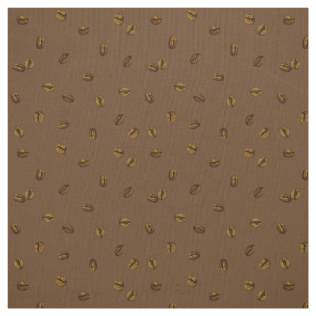 Tissu motif de café (Échantillon)