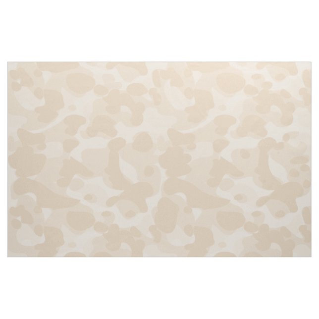 Tissu Motif de camouflage Cream Pale Cool élégant (Yard)