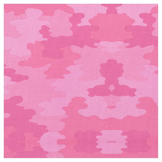 Tissu Motif de camouflage rose (Fermer)