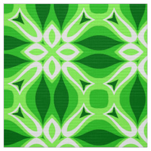 Tissu Motif de carreaux géométriques modernes Emerald Gr