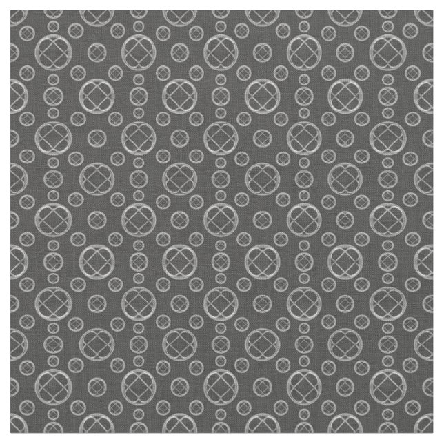 Tissu Motif de cercles géométriques sans couture (Fermer)