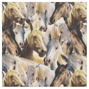 Tissu Motif de chevaux