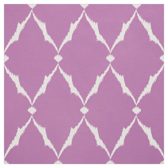 Tissu motif de chevron kékat à texture violette moderne (Échantillon)